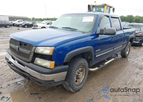 2004 Chevrolet Silverado 2500 Ls из США, поврежденный, VIN 1GCGC23UX4F251997